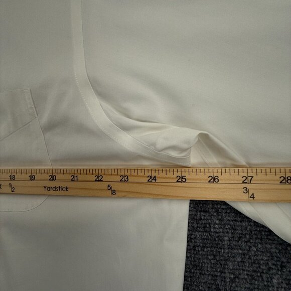 Brooks Brothers Ivory Classic Fit 16.5 33 Non Iron Cotton Button Up Supima Men - Picture 6 of 16